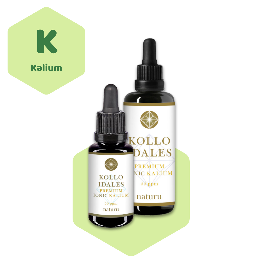 Protonenresonanz-Kolloid-kolloidales-kalium-55ppm-Varianten-Naturu